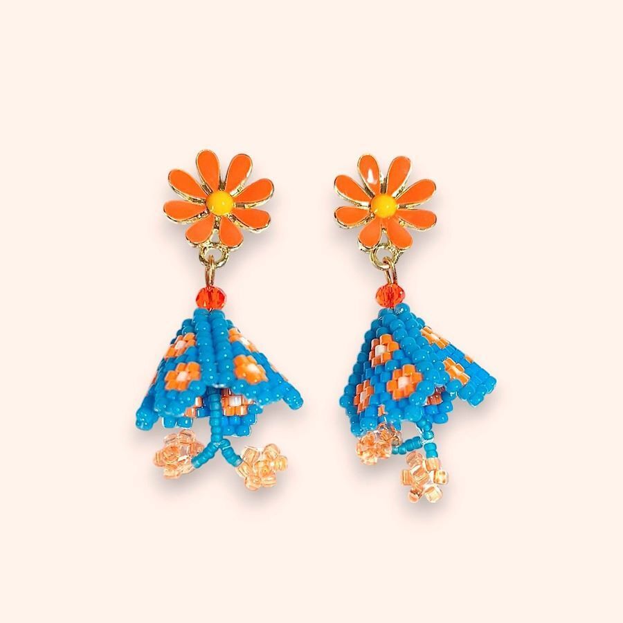joyas con cuentas de cristal engarzadas Joyas coquetas