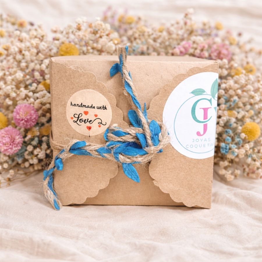 pulsera frutal naranja • Joyas Coquetas packagin de las joyas de Joyas Coquetas