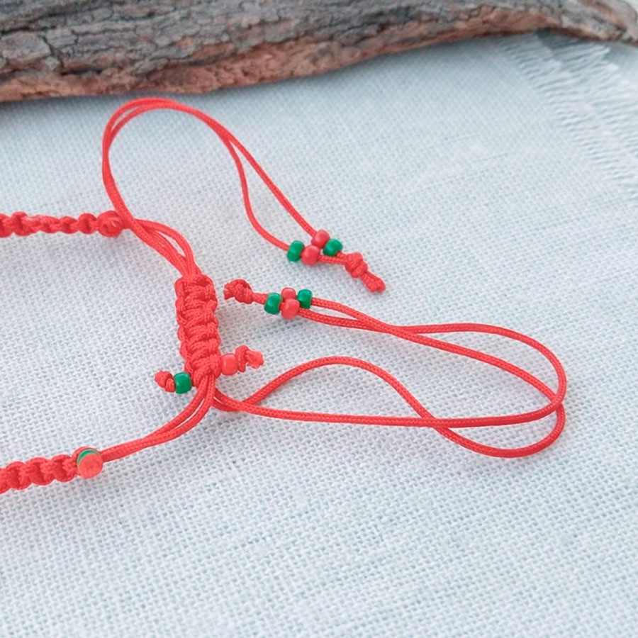 Pulsera Ajustable Tomate • Joyas Coquetas Pulsera Ajustable Tomate - Imagen 5