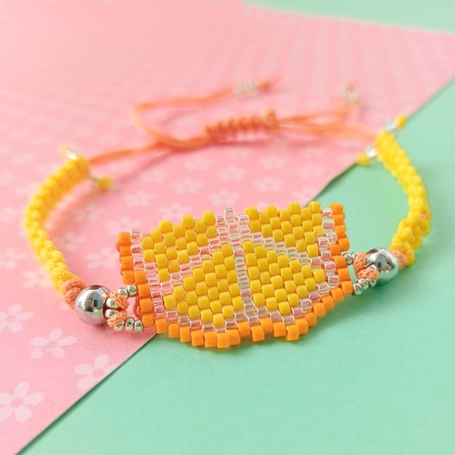 pulsera frutal naranja • Joyas Coquetas pulsera frutal naranja - Imagen 2