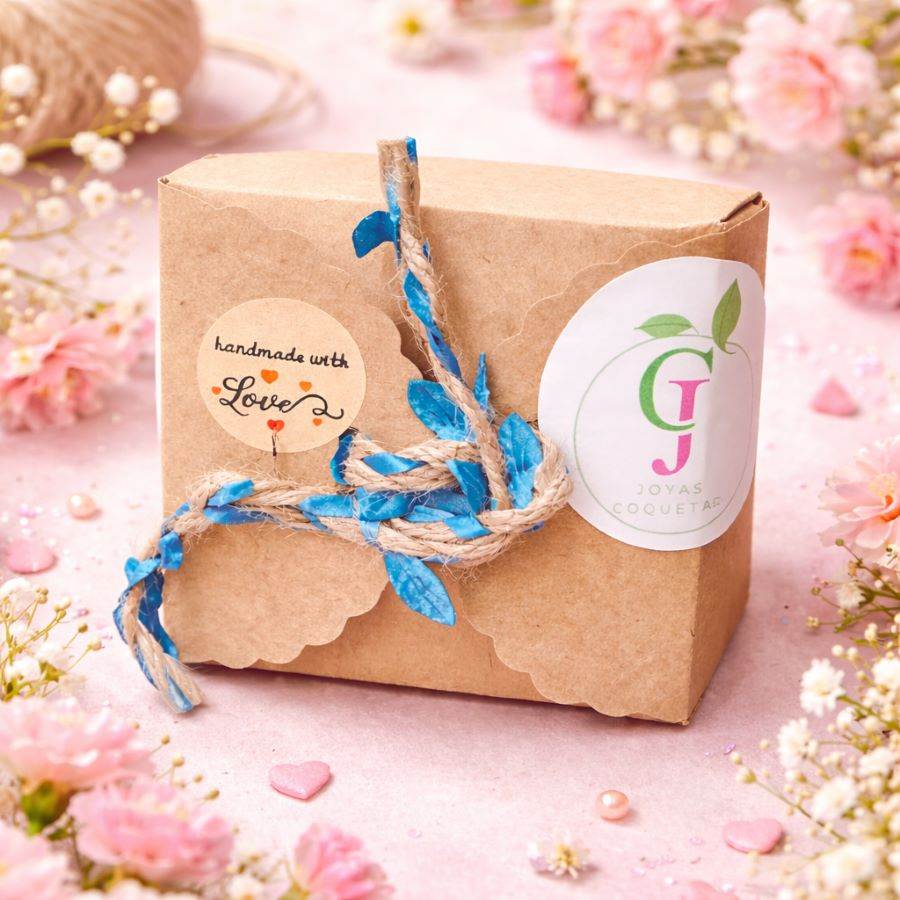 Pulsera sandía ajustable • Joyas Coquetas packaging girly para la pulsera ajustable sandia